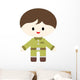 Cute Little Soldier Boy Wall Decal