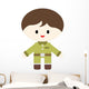 Cute Little Soldier Boy Wall Decal