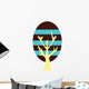 Oval Abstract Technicolor Tree Wall Decal