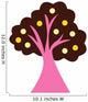 Pink Abstract Technicolor Tree Wall Decal