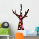 Bare Abstract Technicolor Tree Wall Decal