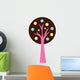 Fruity Abstract Technicolor Tree Wall Decal