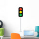 Free Standing Traffic Light Wall Decal