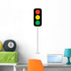 Free Standing Traffic Light Wall Decal