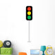 Free Standing Traffic Light Wall Decal