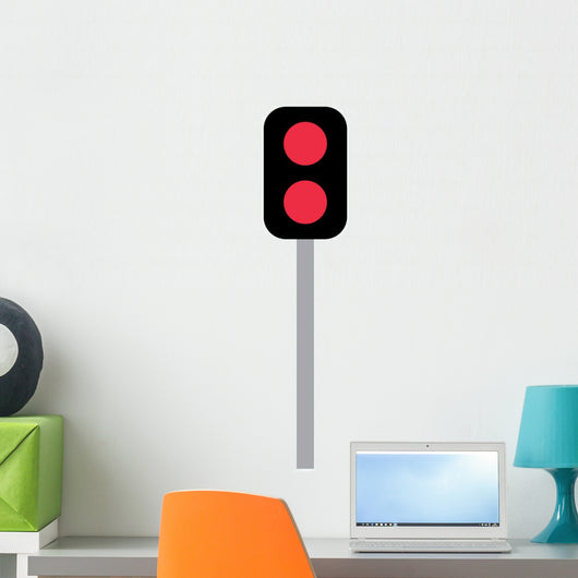 Cartoon Free Standing Red Wall Decal