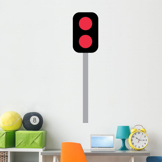 Cartoon Free Standing Red Wall Decal