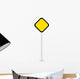 Cartoon Free Standing Yield Wall Decal