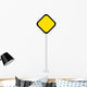 Cartoon Free Standing Yield Wall Decal