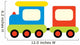 Cute Train Wall Decal