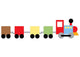 Cute Cartoon Train Wall Decal