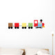 Cute Cartoon Train Wall Decal