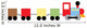 Cute Cartoon Train Wall Decal