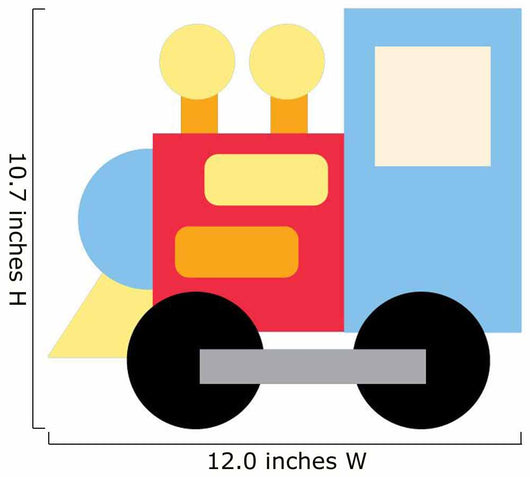 Cute Cartoon Train Wall Decal