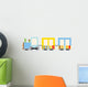 Cute Cartoon Train Wall Decal