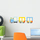 Cute Cartoon Train Wall Decal
