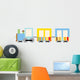 Cute Cartoon Train Wall Decal