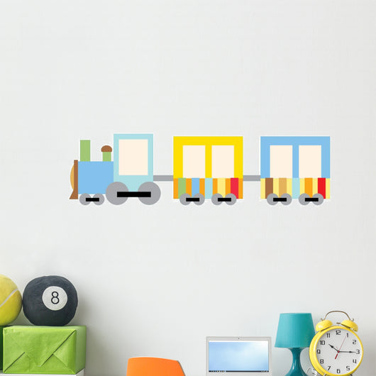 Cute Cartoon Train Wall Decal