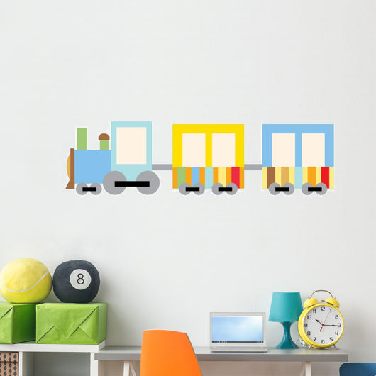 Cute Cartoon Train Wall Decal