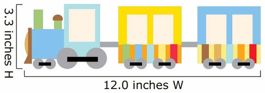 Cute Cartoon Train Wall Decal