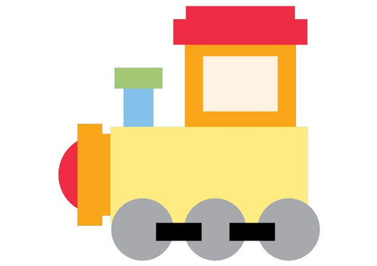 Cute Little Train Wall Decal