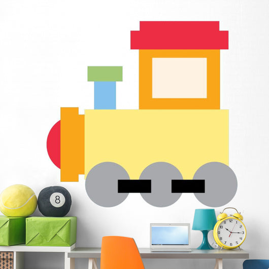Cute Little Train Wall Decal