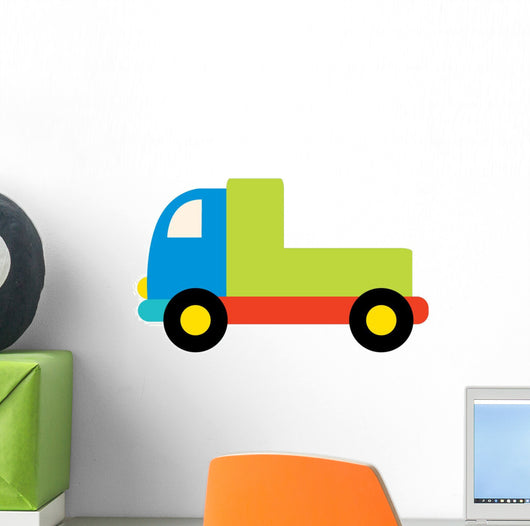 Cute Cartoon Truck Wall Decal