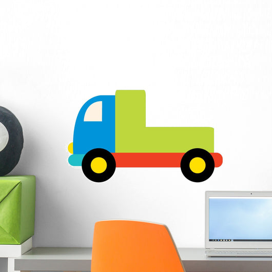 Cute Cartoon Truck Wall Decal