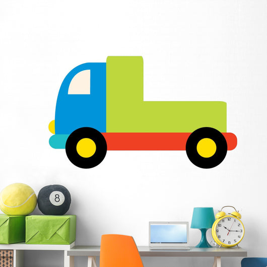 Cute Cartoon Truck Wall Decal