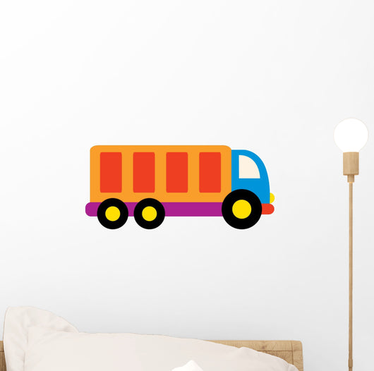 Cute Cartoon Truck Wall Decal