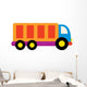 Cute Cartoon Truck Wall Decal