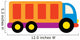 Cute Cartoon Truck Wall Decal