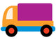 Cute Cartoon Truck Wall Decal