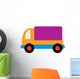 Cute Cartoon Truck Wall Decal
