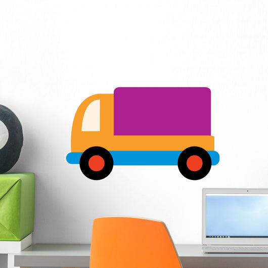 Cute Cartoon Truck Wall Decal