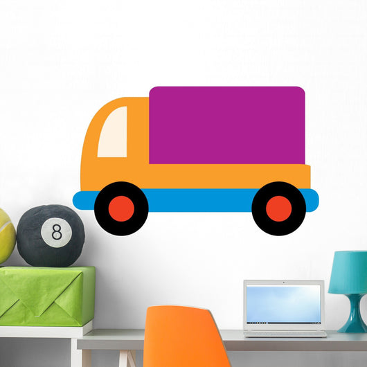 Cute Cartoon Truck Wall Decal