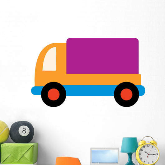 Cute Cartoon Truck Wall Decal