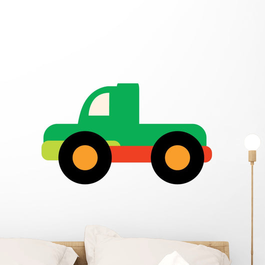 Cute Cartoon Truck Wall Decal