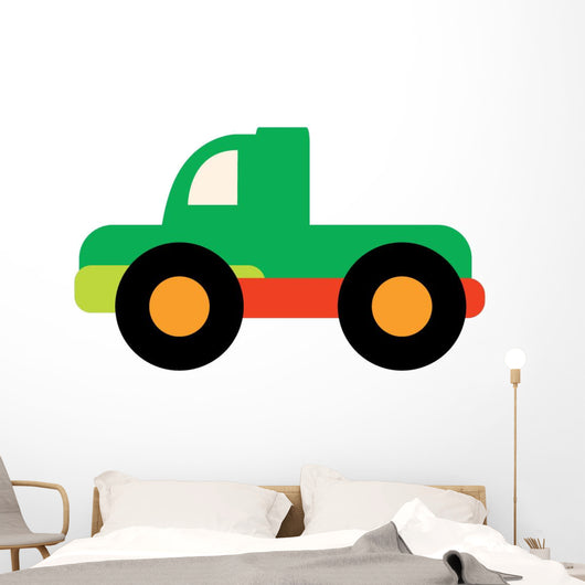 Cute Cartoon Truck Wall Decal