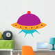 Cute Ufo Wall Decal