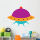 Cute Ufo Wall Decal