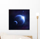 Earth and Moon Outer Wall Decal