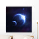 Earth and Moon Outer Wall Decal