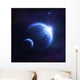 Earth and Moon Outer Wall Decal