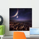 Rising Plantes Hover over Wall Decal