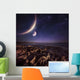 Rising Plantes Hover over Wall Decal