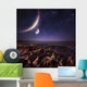 Rising Plantes Hover over Wall Decal
