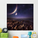 Rising Plantes Hover over Wall Decal