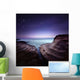 Two Large Rocks Sea Wall Decal