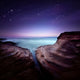 Two Large Rocks Sea Wall Decal